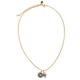 Goldkette Mystic Soul Eye Blau